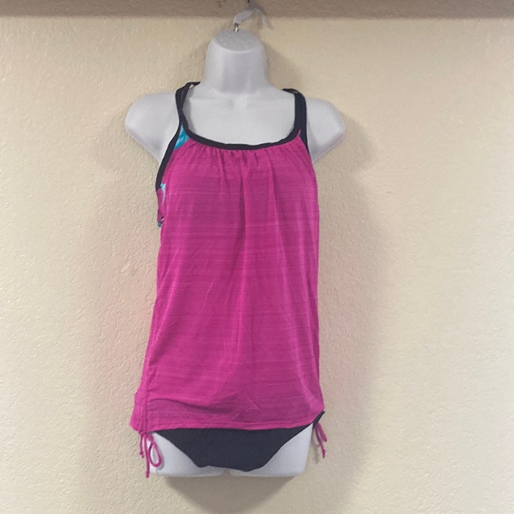 NWT Aleumdr tankini two piece swimsuit size medium